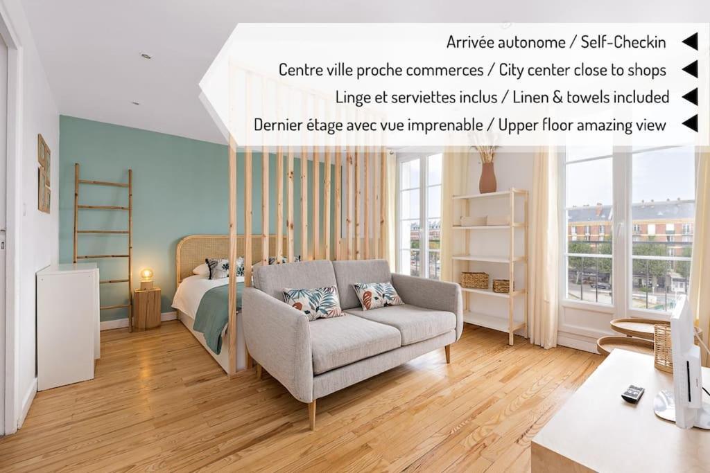 Cocon Centre Ville - Vue Imprenable Petit Port Du Havre เลออาฟร์ ภายนอก รูปภาพ